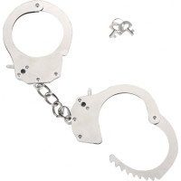 Me You Us Kajdanki- Me You Us Heavy Metal Handcuffs Silver