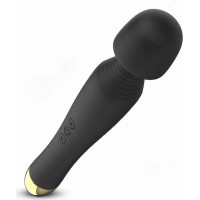 B - Series Fox Stymulator-Silicone Massager Black USB 6 Vibration