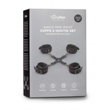 Easytoys Kajdanki-Hogtie With Hand and Anklecuffs