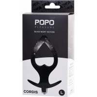 Popo Pleasure By Toyfa TOYFA POPO Pleasure Anal Plug Cordis L Vibro Black