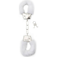 Shotstoys Furry Handcuffs - White