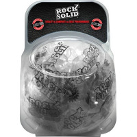 Doc Johnson 2 Pack C-Ring Set- Clambowl 50 Pieces (25 clear / 25 black)