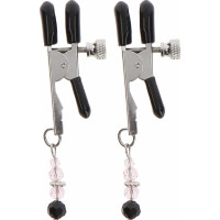 Taboom Adjustable Clamps With Beads / Silver