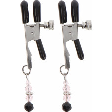Taboom Adjustable Clamps With Beads / Silver