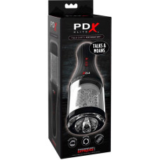 Pipedream Talk Dirty Rotobator Transparent