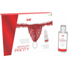 Intt Zestaw-BRAZILIAN PANTY RED