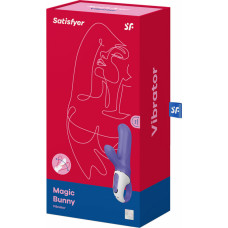Satisfyer Burvju zaķis - Truša vibrators - zils