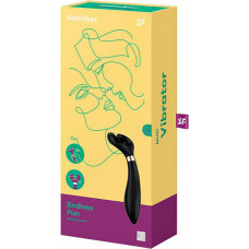 Satisfyer Lõputu lõbu – partneri vibraator – must