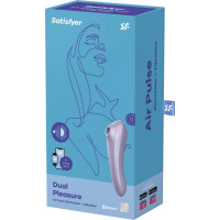 Satisfyer Dual Pleasure - Air Pulse Vibrators - Mauve