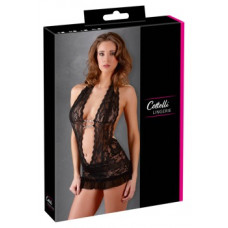 Cottelli Lingerie Nėriniuota suknelė juoda XL