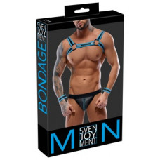 Svenjoyment Bondage Men's Jock set black/blue M
