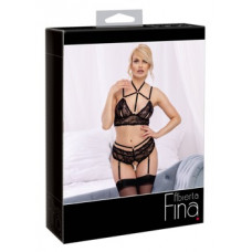 Abierta Fina Bra Set black M