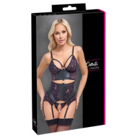Cottelli Lingerie Basque with purple L