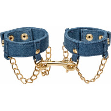 Calexotics Ride Em Denim Wrist Cuffs / Blue