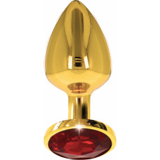 Taboom Butt Plug With Diamond Jewel M / Gold