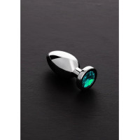 Steel By Shots Butt Plug with Jewels - Small