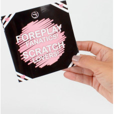 Secret Play Foreplay Fanatics Scratch Card
