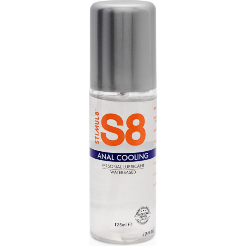 Stimul8 S8 S8 WB Cooling Anal Lube 125ml