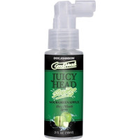Doc Johnson Juicy Head - Dry Mouth Spray - Sour Green Apple - 2 fl oz / 60 ml