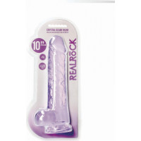 Realrock By Shots Realistic Dildo with Balls - 10 / 25,4 cm