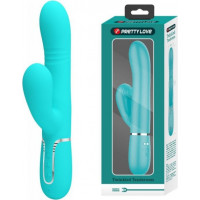 Boss Of Toys PRETTY LOVE - Mariana light blue, 7 vibration functions, 7 thrusting settings, 4 rolling functions, 4 nodding functions