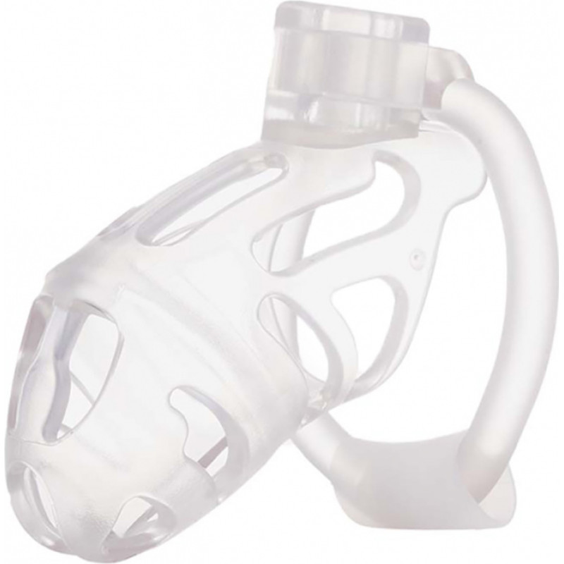 Sevanda Plastic Penis Chastity Cage - Transparent