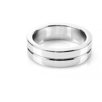 Kiotos Steel Steel Extra Thick Cockring 15 mm wide - 40 mm