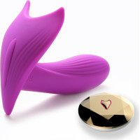 B - Series Fox Stymulator-Silicone Panty Vibrator USB 10 Function / Heating / Voice Control