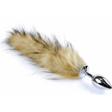 B - Series Heavyfun Plug-Fox TAIL- Brown XL
