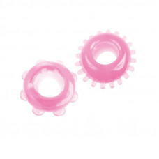 Toyz4Lovers Kit di 2 anelli fallici flessibili Timeless Magic Nubs