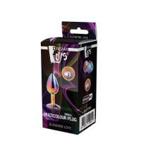 Dream Toys GLEAMING LOVE MULTICOLOUR PLUG SMALL