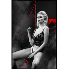 Demoniq Bielizna-Reja BLACK XXL