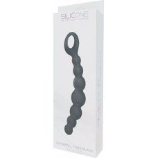 Toyz4Lovers Plug/kulki-FALLO ANALE CATERPILL-ASS SILICONE BLACK