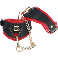 Ouch! Milan Collection - Handcuffs - Black/Red