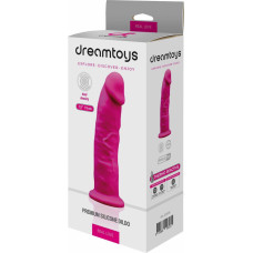 Dream Toys REAL LOVE DILDO 7.5INCH FUCHSIA