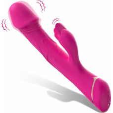 B - Series Joy Rubberco Rose Red, 2* 9 vibration functions