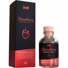 Intt Żel-Strawberry Kissable Massage Gel