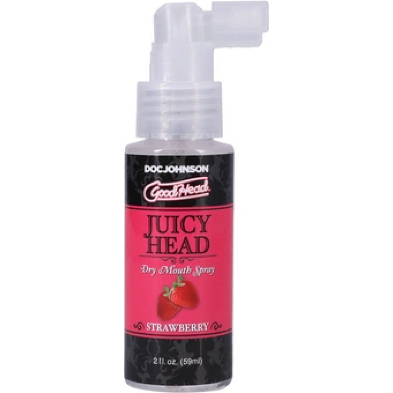 Doc Johnson Juicy Head - Dry Mouth Spray - Zemenes - 2 fl oz / 60 ml