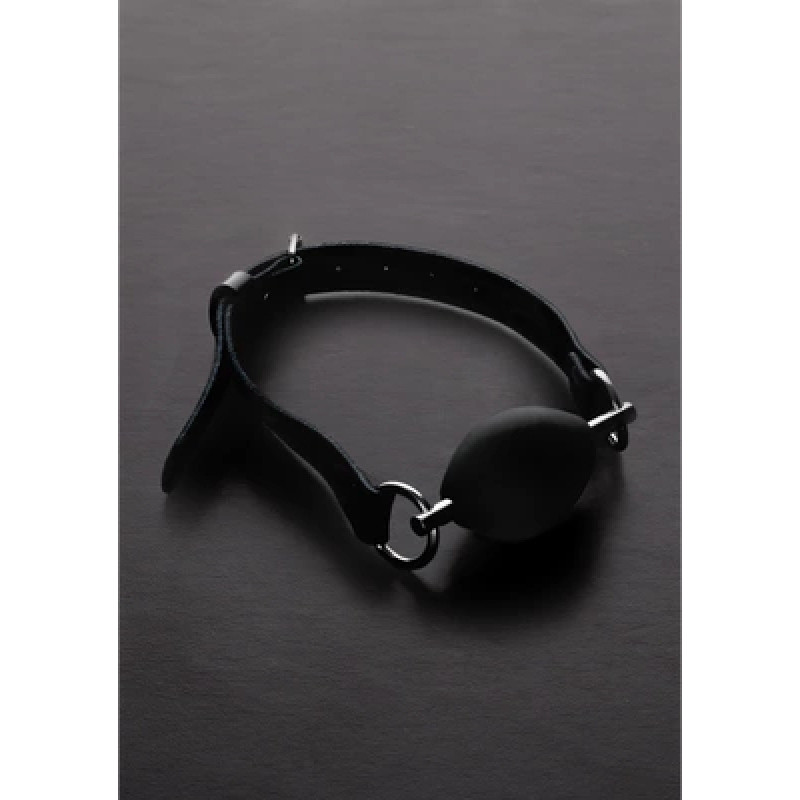 Steel By Shots Oval Silicone Ball Gag