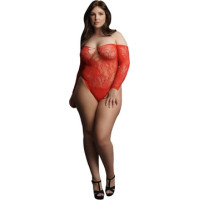 Le Désir By Shots Wonder Rhinestone Bodysuit - Plus Size