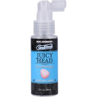 Doc Johnson Juicy Head - Dry Mouth Spray - Cotton Candy - 2 fl oz / 59 ml