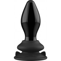 Chrystalino By Shots Elastīgs - stikla vibrators ar piesūcekni