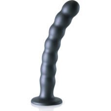 Ouch! By Shots Beaded Silicone G-Spot Dildo - 8'' / 20,5 cm