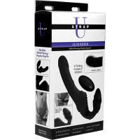 Xr Brands Pro Rider — vibrējoša silikona siksniņa bez siksnām ar tālvadības pulti