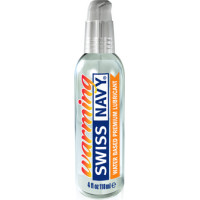 Swiss Navy Premium - Waterbased Warming Lubricant - 4 fl oz / 118 ml