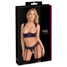 Cottelli Lingerie Lentynos liemenėlių rinkinys Purple 75B/S