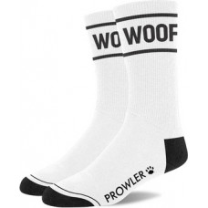 Prowler Red WOOF Socks - White/Black