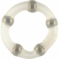 Seven Creations Robotic Beaded Cockring / Transparent