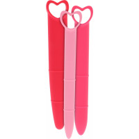 Mae B Silicone Vaginal Dilators 3pcs / Pink