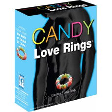 Spencer & Fleetwood Candy Love Rings 3pcs